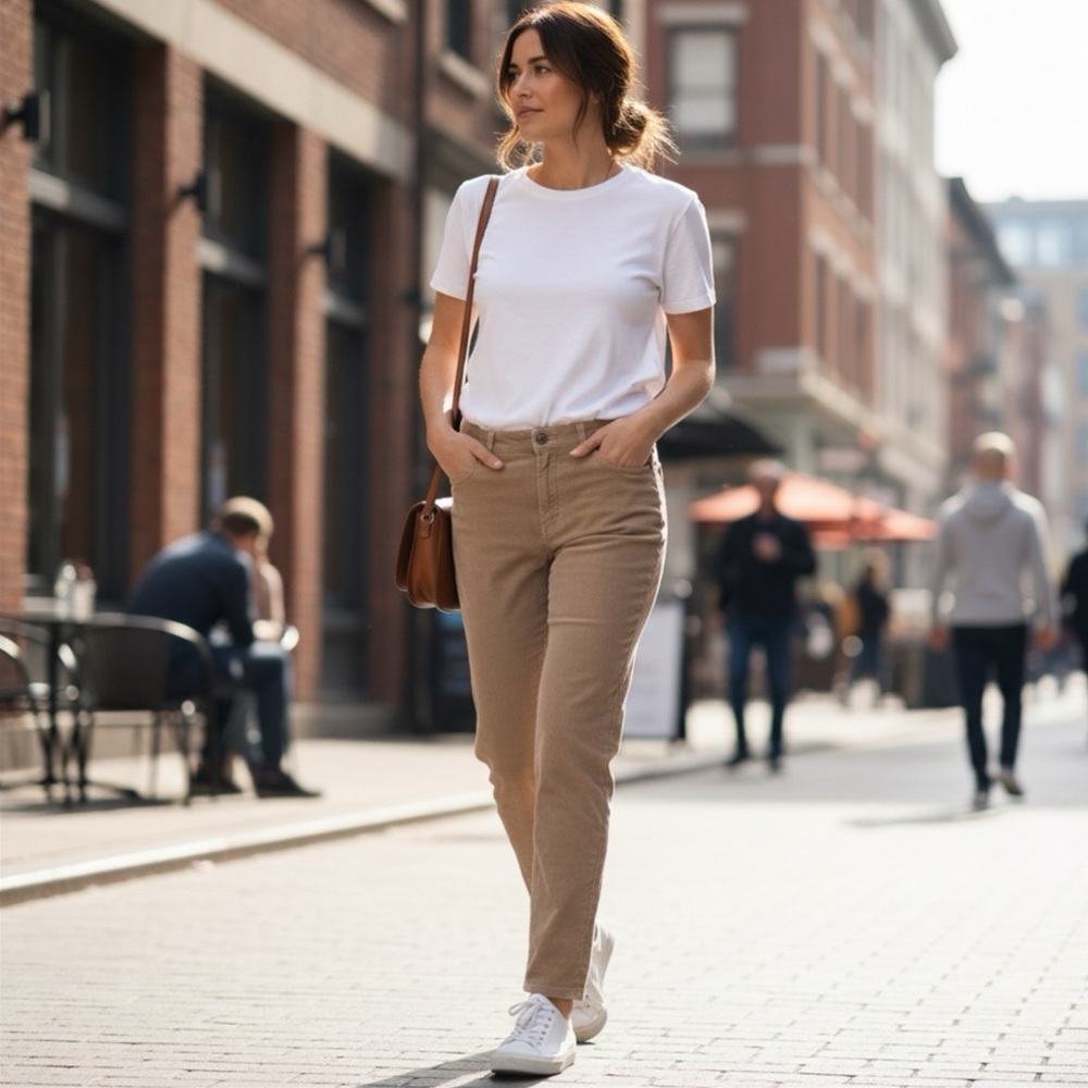 Talbots Tan Corduroy Pants